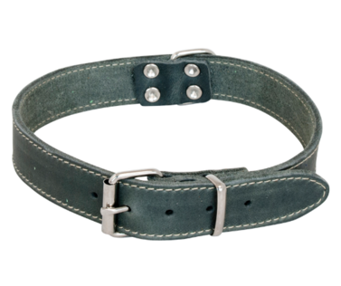 Lederen halsbanden voor honden