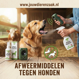 Afweermiddelen tegen honden