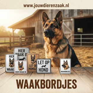 Waakbordjes voor honden