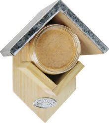 Vogelpindakaas houders