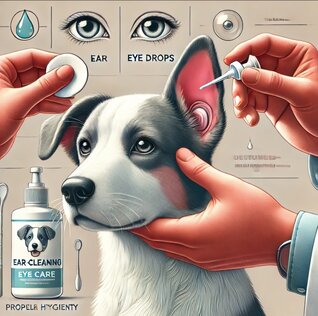Oor en Oog verzorging van de Hond