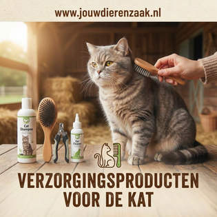 Verzorgingsproducten voor de kat