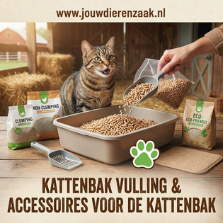 Kattenbak vulling en Accessoires voor de kattenbak