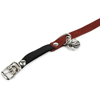 Beeztees kattenbandje suede rood