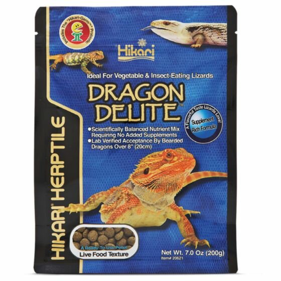 Hikari Herptile Dragon Delite - Voer - 200 g