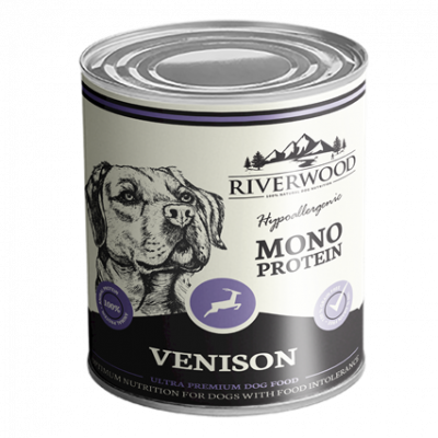 Riverwood natvoer Hert mono prote&iuml;ne 400 gram