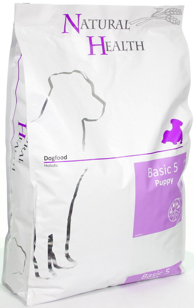 Natural Health Dog Basic 5 Puppy 7,5 kg