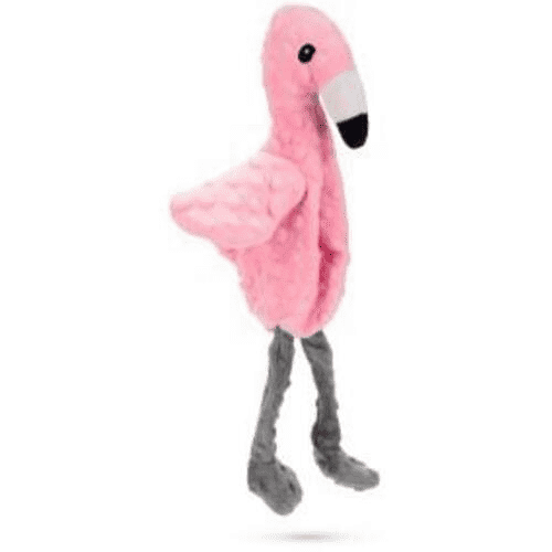 Beeztees Pluchen Flamingo Quak Roze