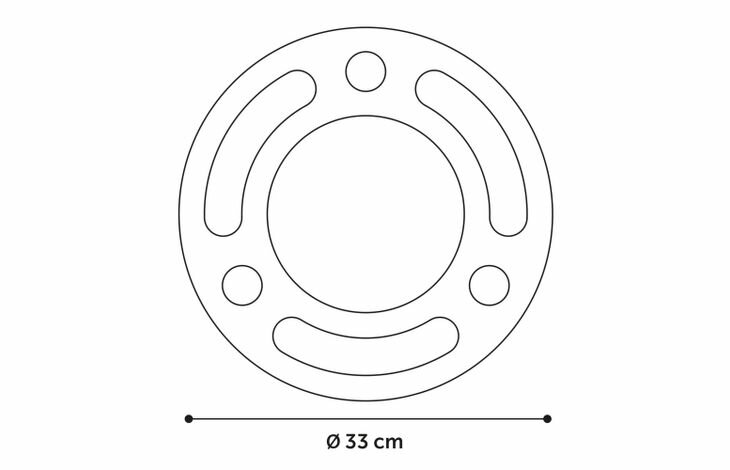 Flamingo Krabspeelgoed Crabi Cirkel 6 gaten