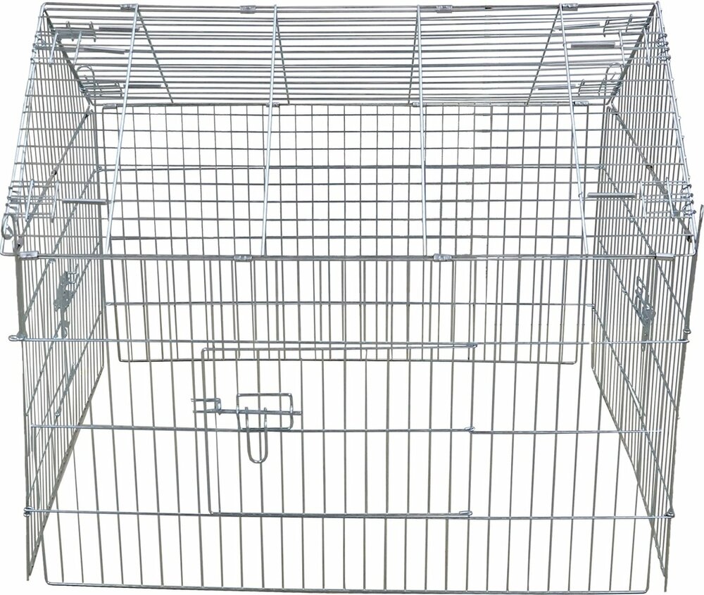 Boon draadren puntdak verzinkt, 90x75x75 cm