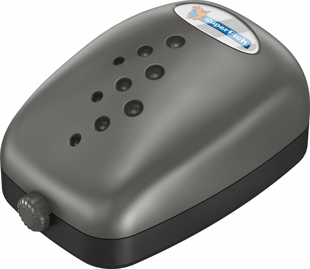 Superfish Air Flow 2  Aquariumpomp  Beluchting  2 uitgangen