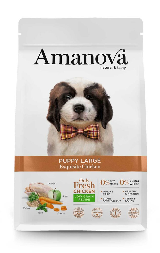 Amanova Puppy Large Exquisite Chicken 12 kg