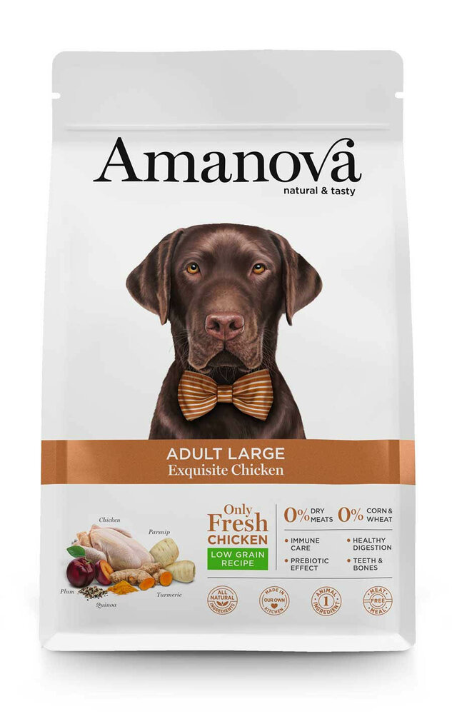 Amanova Adult Large Exquisite Chicken 12 kg