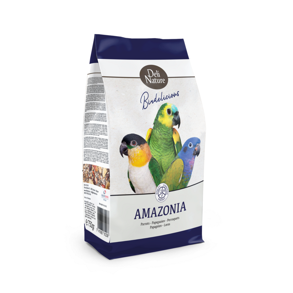 Deli Nature Birdelicious papegaaien 750 gr amazonia