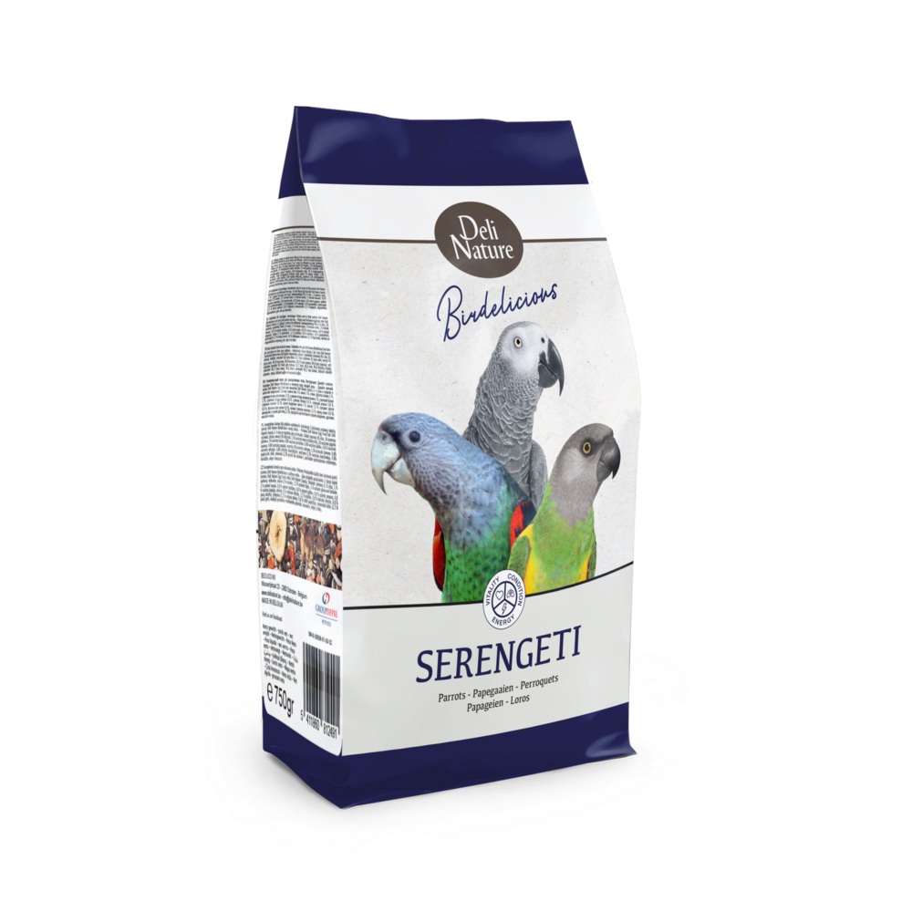 Deli Nature Birdelicious papegaaien 750 gr serengeti