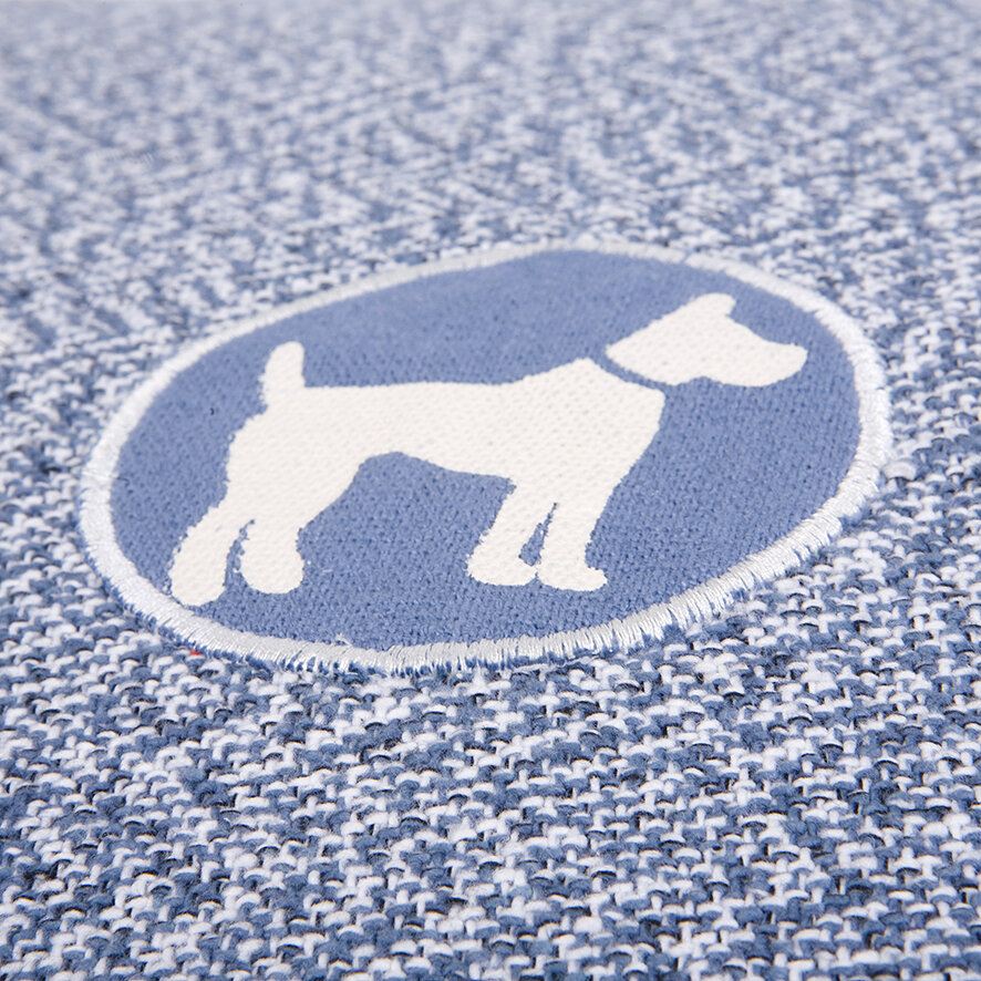 Lex &amp; Max Orthopedisch Dogs Only Hondenkussen 120x80 cm Blauw