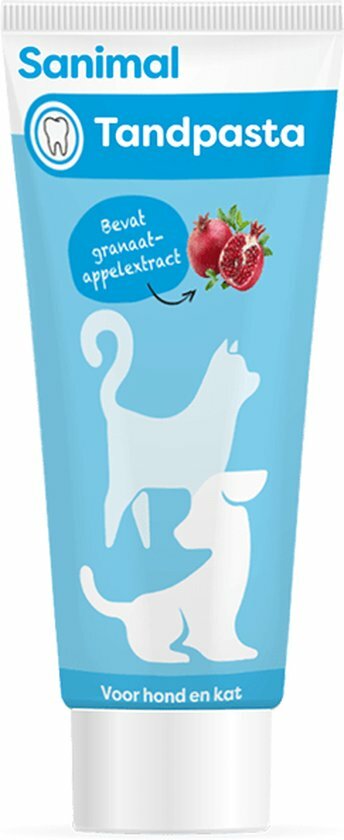Sanimal Tandpasta 70 gr voor honden en katten