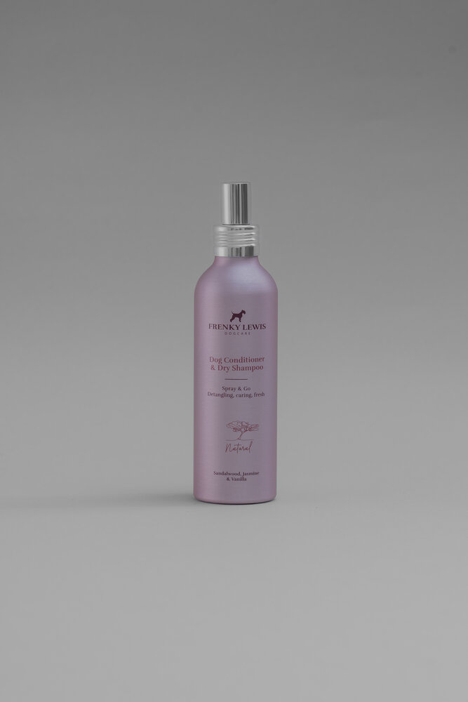 Frenky LewisNatuurlijke droogshampoo &amp; conditioner spray 150ml Sandalwood, Jasmijn en Vanille