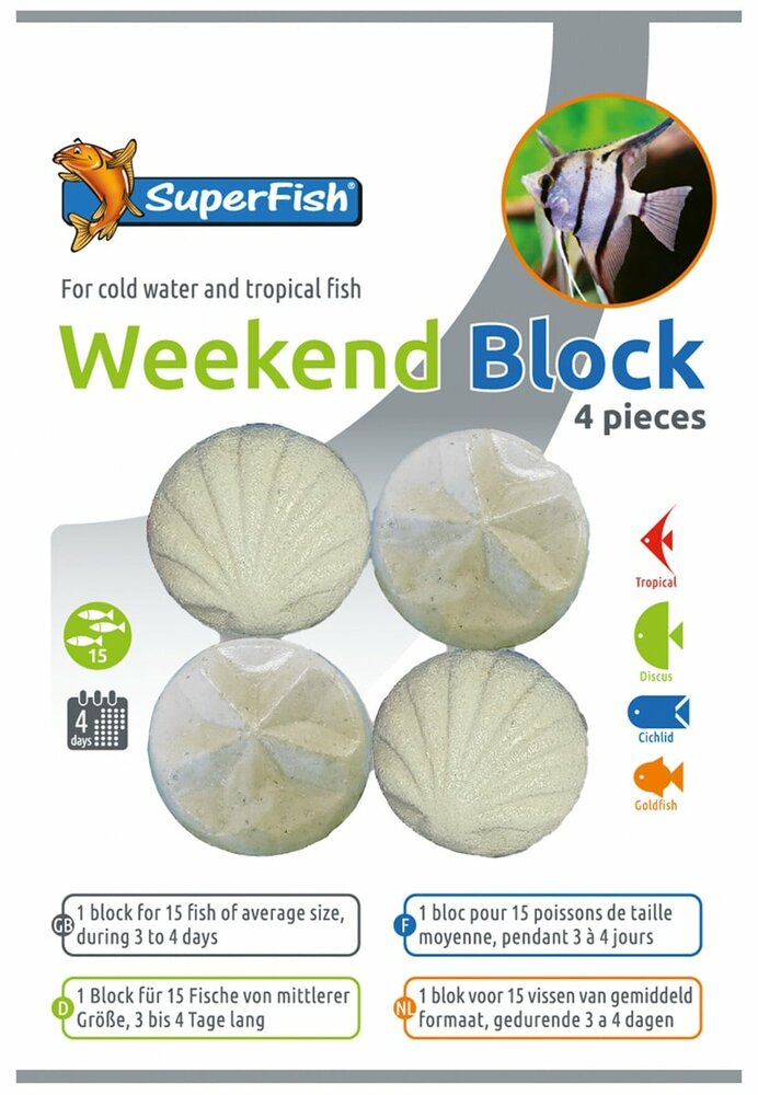 SuperFish Weekend Food 4 stuks 