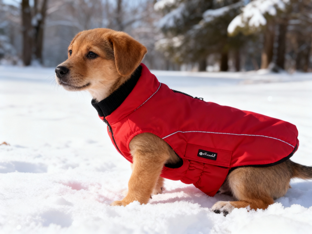 Petlando Honden Winterjas Lovund 38 Rood (54x34x3 cm)