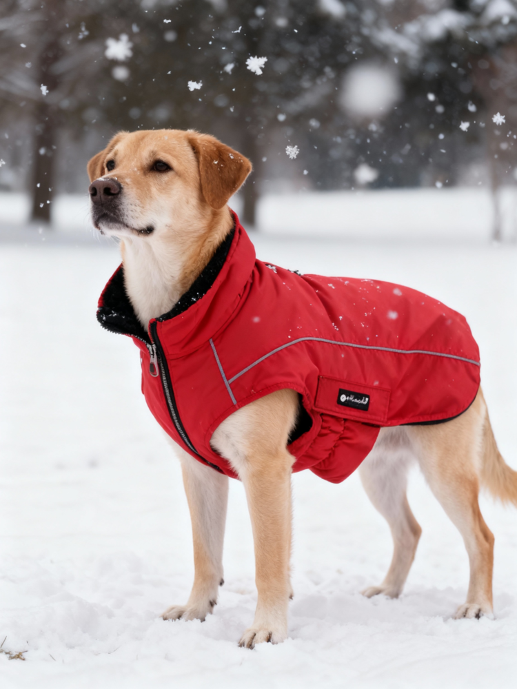 Petlando Honden Winterjas Lovund 38 Rood (54x34x3 cm)