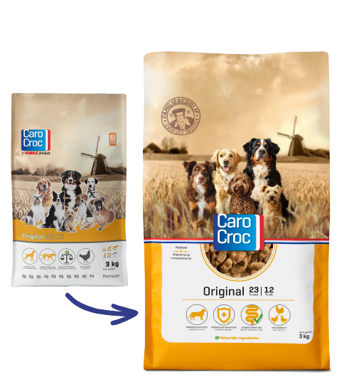 Caro Croc Original 12.5kg hondenvoer