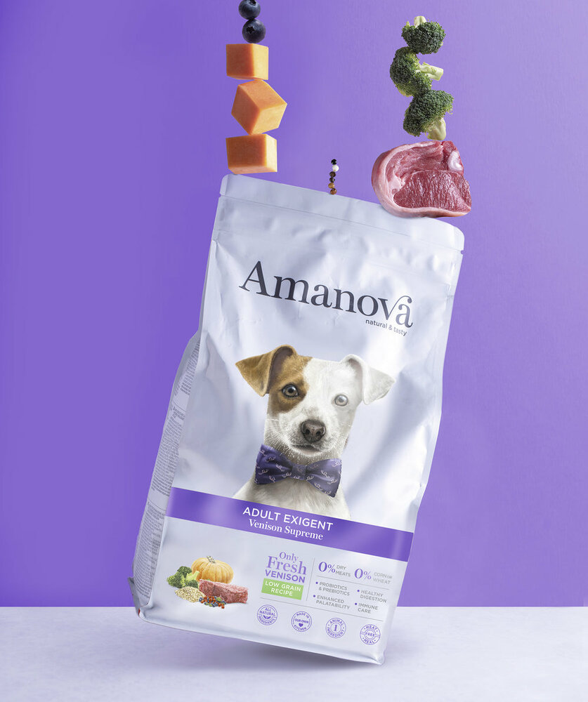 Amanova Hondenvoer Adult exigent Venison Supreme 2 kg 