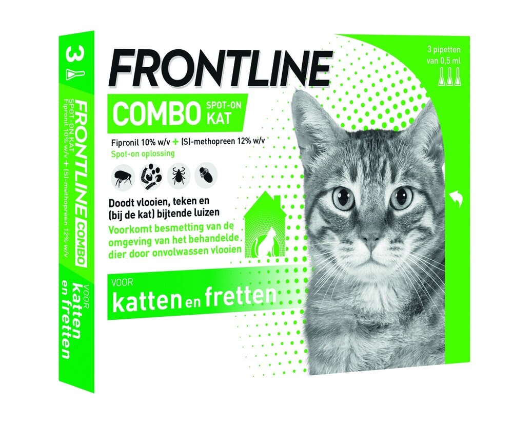 FRONTLINE COMBO CAT (3 PIPETTEN)