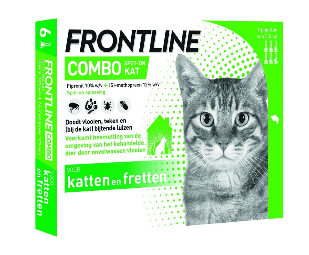 Frontline Combo Kat 6 pipetten