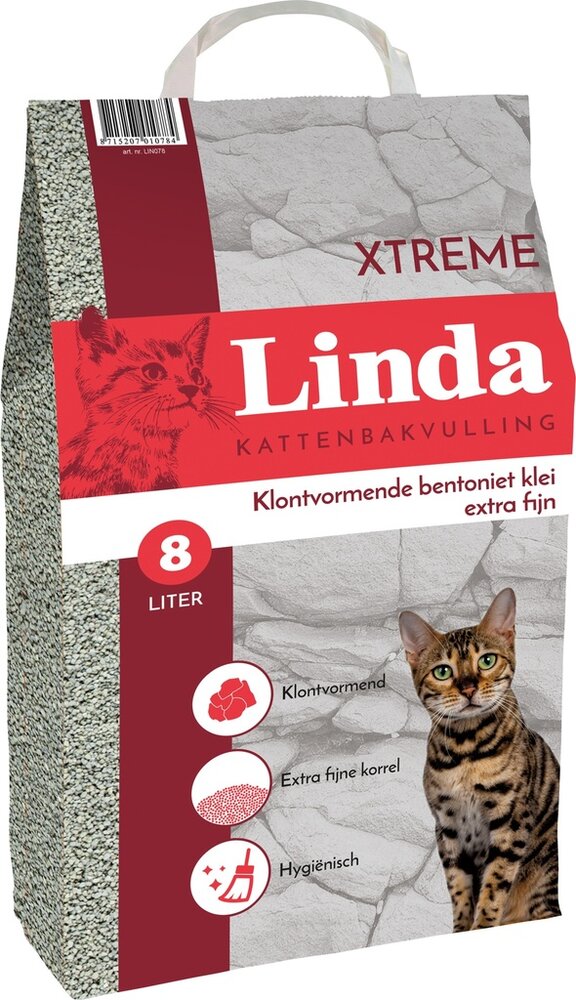 Linda X-treme kattenbakvulling 8 liter