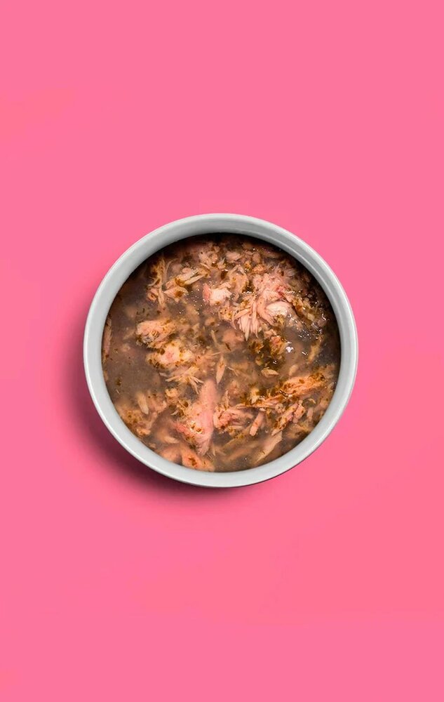Amanova 13Tuna &amp; Seaweed 70g jelly Blikvoer voor de Kat