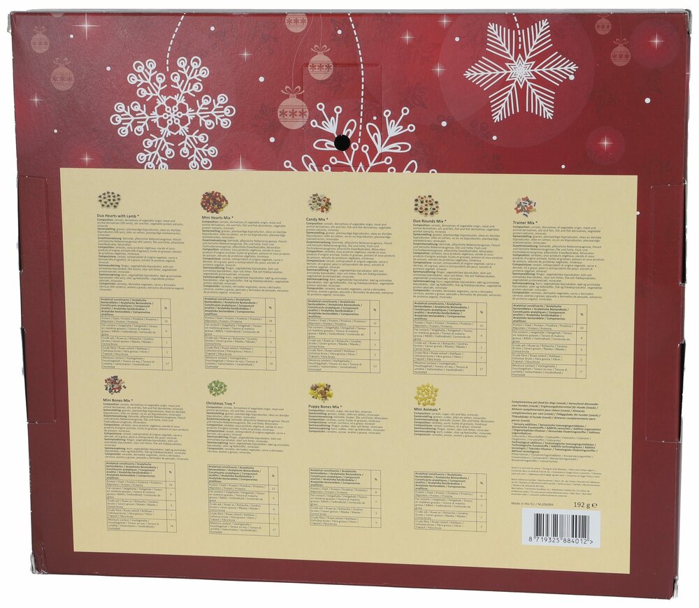 Boony Adventskalender Hond 192 g | 24 hondensnacks