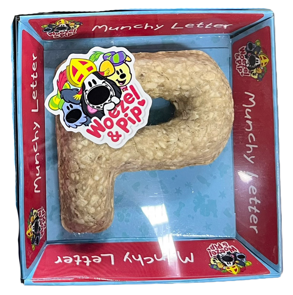 Woezel &amp; Pip Sinterklaas Munchy Letters | Kauwsnack hond