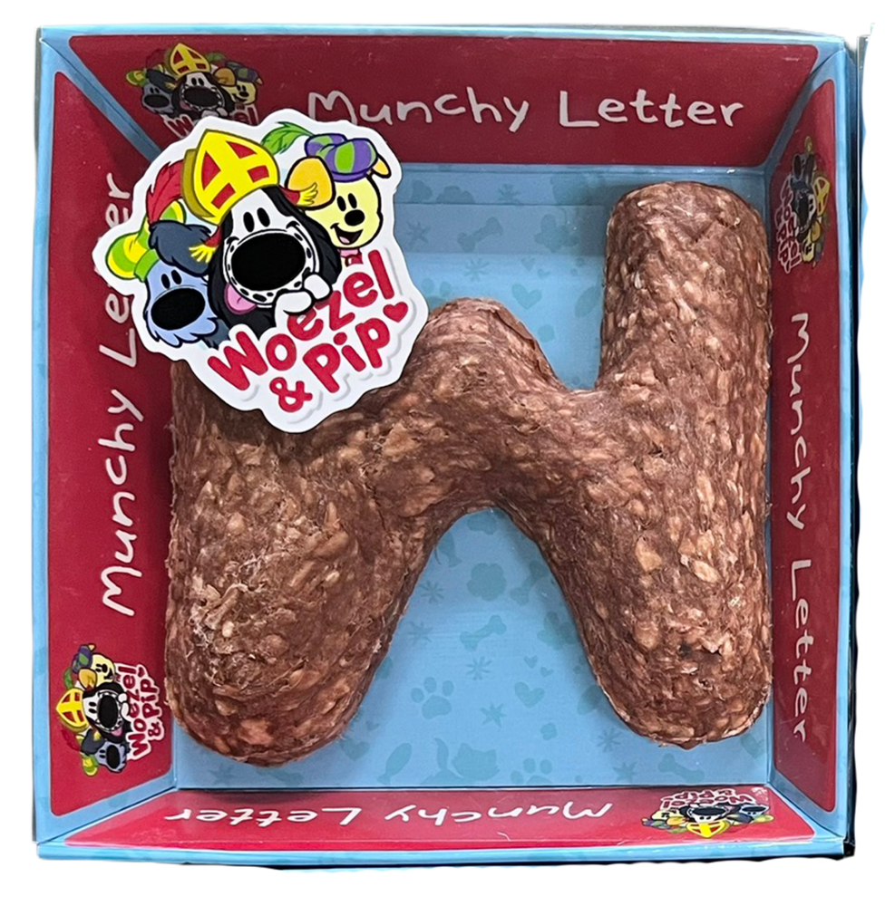 Woezel &amp; Pip Sinterklaas Munchy Letters | Kauwsnack hond