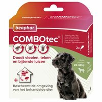 Beaphar Combotec Hond 20-40kg - Anti vlooien en tekenmiddel -