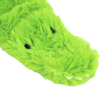 Boon hondenspeelgoed krokodil plat pluche groen, 35 cm