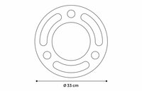 Flamingo Krabspeelgoed Crabi Cirkel 6 gaten