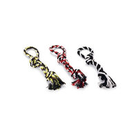 Beeztees Flossytouw Bino 2 knopen S 25 cm assorti