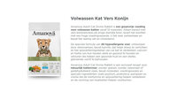 Amanova Adult Divine Rabbit 6 kg Graanvrij