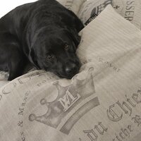 Lex &amp; Max Boutique Hondenkussen 90x65 cm Zand