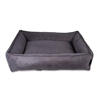 Lex &amp; Max Chicago Hondenmand Grijs 70x55 cm