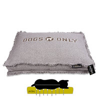 Lex &amp; Max Orthopedisch Dogs Only Hondenkussen 120x80 cm Taupe