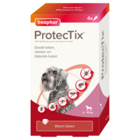 Beaphar ProtectTix hond 4-10 kg 4 pip vlooienbestrijding