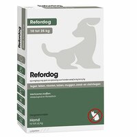 Refordog Spot-on pipetten hond 10 tot 25 kg ,tegen vlooien, teken, bijtende luizen, muggen, zandvliegen en stalvliegen.