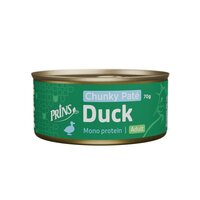 Prins blik kattenvoer Duck Chunky Pat&eacute; 70 gr. / cat wet food