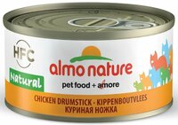Almo Nature kippenboutvlees 70 gram blikvoeding kat