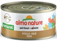 Almo Nature kalf 70 gram blikvoeding kat