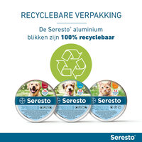 Seresto halsband 38 cm voor kat tegen vlooien, teken, luizen 