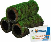 SuperFish Schrimp Home met Mos L