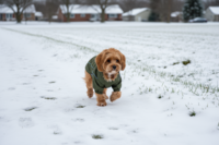 Petlando Honden Winterjas Lovund 75 Olijfgroen (103x56x3 cm)